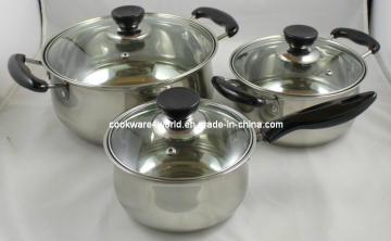Stainless Steel Cookware Set (YJ-TG306)