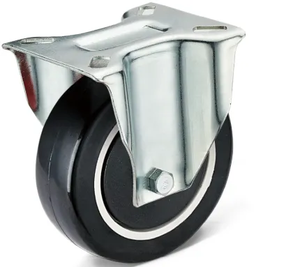 PU swivel caters with total brake