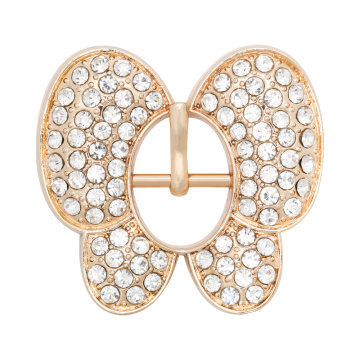 Boucles d'ardillon de chaussure de la forme 10mm de papillon