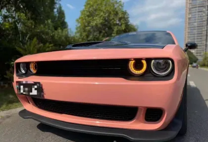 Glossy Crystal Car Body Coral Peach Vinyl Wrap