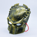 Máscara Predator Prata com Fita Vermelha