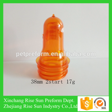 Blowing plastic bottle PET preform for 21g