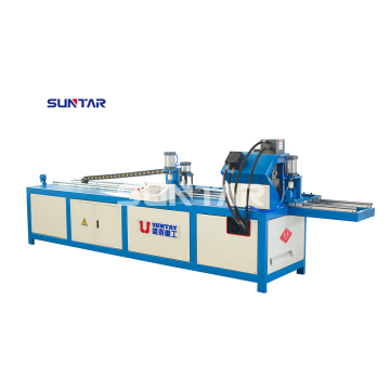 Helt automatisk Suntay HVAC -kanal CNC Angle Steel Flange Production Line för stansning och skärning