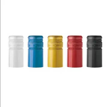 Aluminium pilfer proof cap with Saranex liner