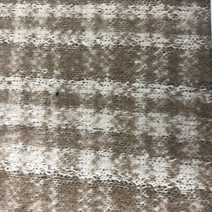 Checked jacquard frosted cloth