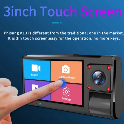 Dvr Dash Cam 1080P Dash Camera Car DVR Dash cam Android Dvr Car Recorder Dash Cam Night Version Auto Recorder K13