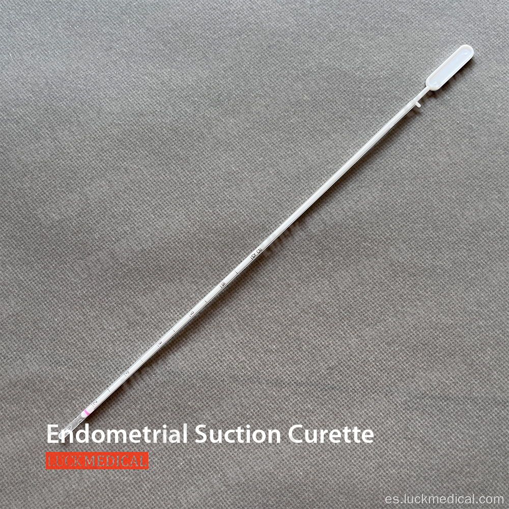 Cureta de succión endometrial Pipelle