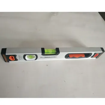 Heavy duty Box aluminium spirit level TPR handel