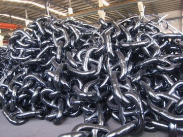 marine stud link anchor chain