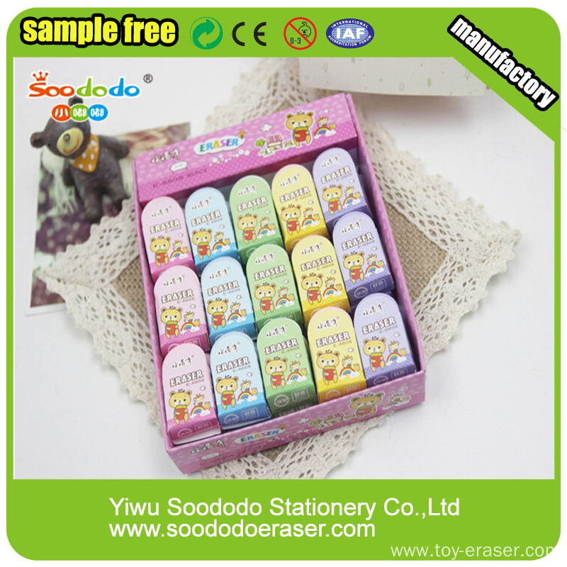 Cheap Promotional Fruit Scented Eraser For Children China Manufacturer