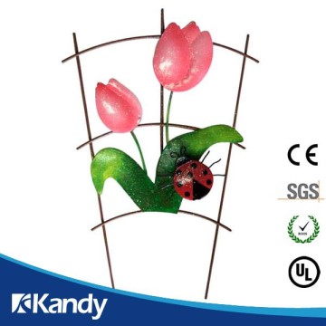 metal flower metal garden stake decoration ornament