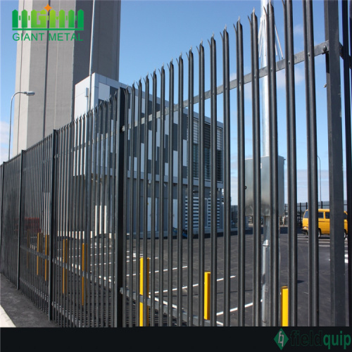 3.0m high PPC GREEN Steel Security Palisade Fencing