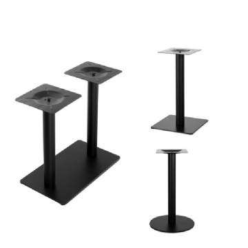 Round Square Black Bar Steel Metal Table Legs - Good Price