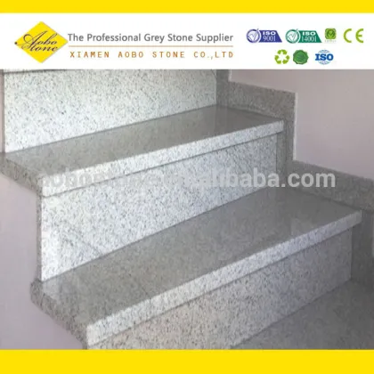 River White Granite Exterior Anti Slip Stairs
