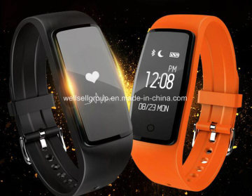 IP67 Waterproof Dynamic Heart Rate Monitoring Sleep Touch Screen Step Bluetooth Wearable Reminder Smart Bracelet for Android for Android Ios