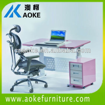 Height adjustable students table