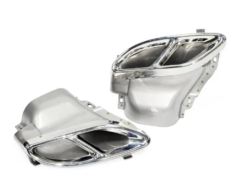 Carbon Fiber Exhaust Pipes and Muffler Tips for Benz W205, W212, GLE, GLS, GLC, CLA