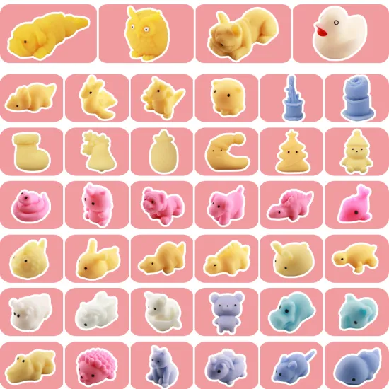 Hot Collection: Miniature Cuteness - Explore the World of Kawaii Squeeze Toys & Fun Animal Fidgets for Kids