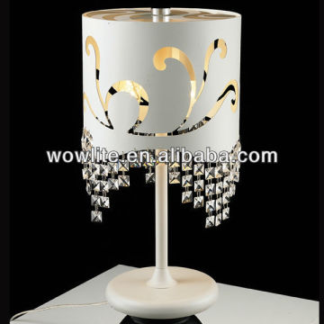 2013 newly cheap modern crystal table lamp T1505-3WH