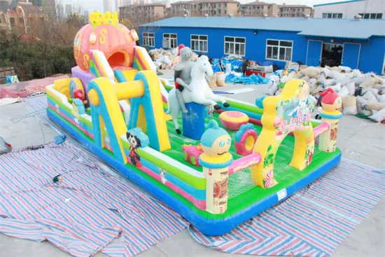 low price 18ft bounce house inflatable slide inflatable water slide with pool for kid's