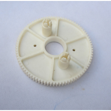 Rolo plástico da roda fazendo à máquina do torno da precisão do CNC