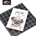 Adorable cat style cute metal cover notebook