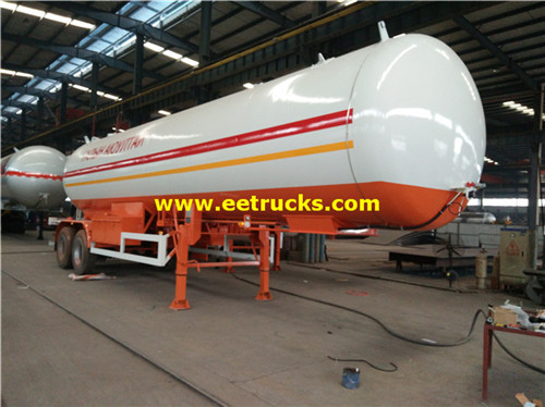 40cbm 20ton LPG Trailers Usafirishaji