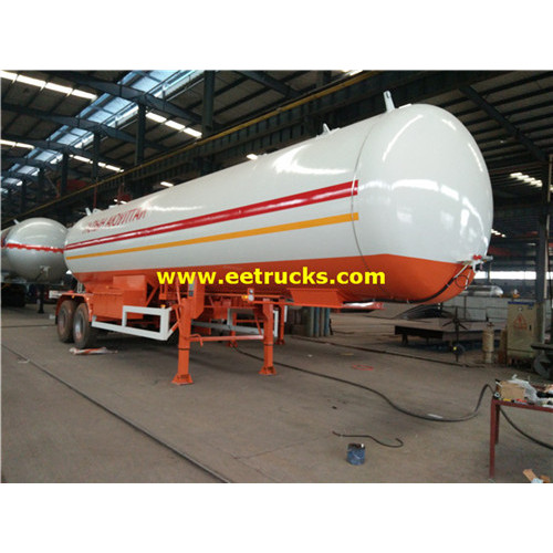 40cbm 20ton LPG vận chuyển Trailers