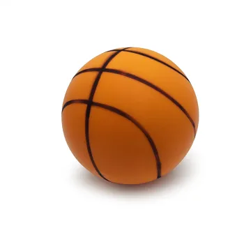 High Quality Silent Custom Logo Sponge Basketball for Indoor Training