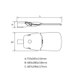 LED Street Light Fikstürü Dimmable