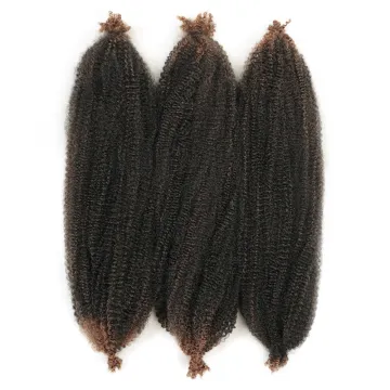 curl marley braid Soft Fluffy Synthetic  Hair Extension Long Afro Kinky Synthetic Springy Marley Crochet Twist Braiding Hair
