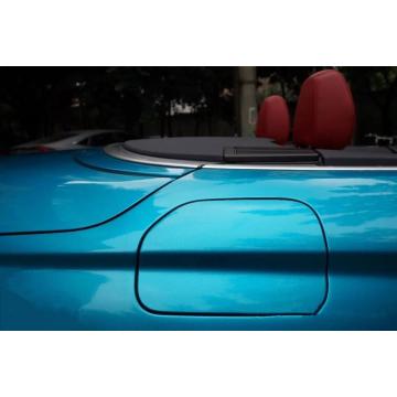 Gloss metallic cyan PVC color change gloss vinyl wrap