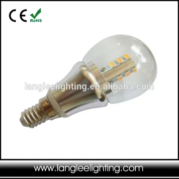 Dimmable 2700K E27 100MM 5W E27 Candle Light