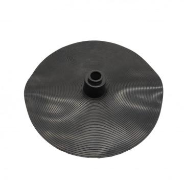 Soft flat round base waterproof flashing roof boot