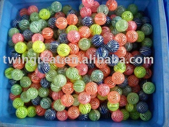 Colourful bounce ball