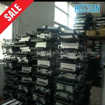 silk manual screen printing table,one color and one table screen printing press for T-shirt printing