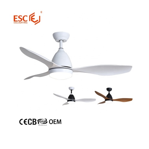 White Housing Ceiling Fan Light Best selling modern white housing ceiling fan light Supplier