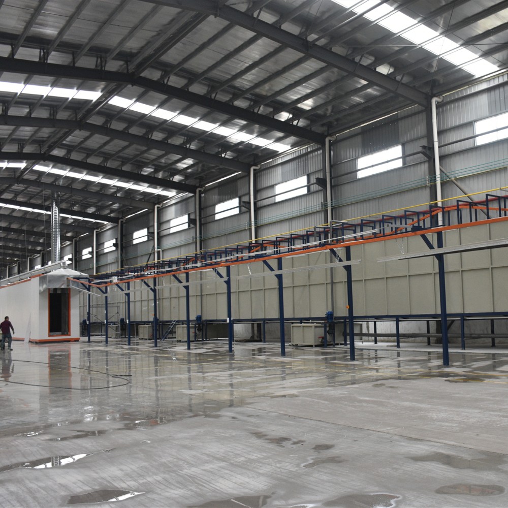 Pretreatment System for Powder Coating Line