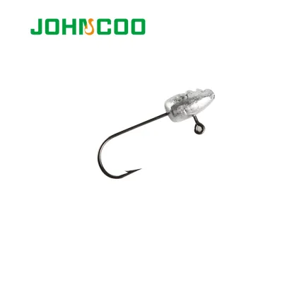 JOHNCOO Fishing Hooks - Bait Soft Bait Wom Lead Hook Jig Head