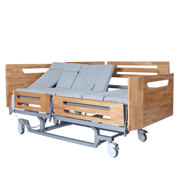 Adjustable height examination hospital bed for sale