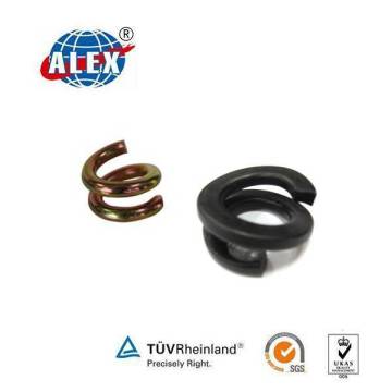 Railroad Spring Washer Railway fastener System, High Tensile material Railroad Spring Washer, railroad parts Railroad
