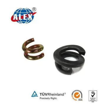 Railroad Spring Washer Railway fastener System, High Tensile material Railroad Spring Washer, railroad parts Railroad