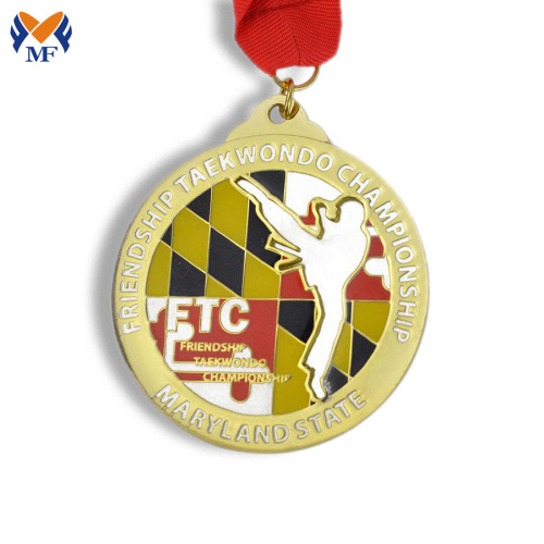 Order custom die cast medals as request