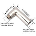 O2 oxygen sensor extender spacer 90 degree extension