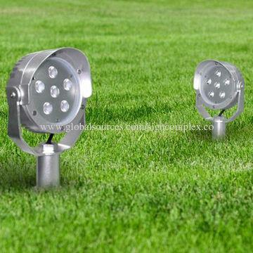 LED Landscape Lights, Made of Aluminum + Tempered Glass Materials with 6-piece Edison LEDs