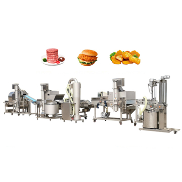 Chicken Burger and Nugget Production Line Machine