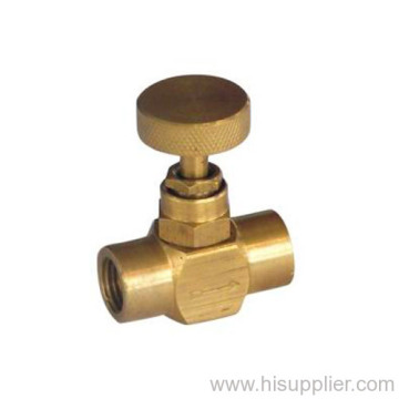 1/4'' Brass F/f Needle Valve,500psi 