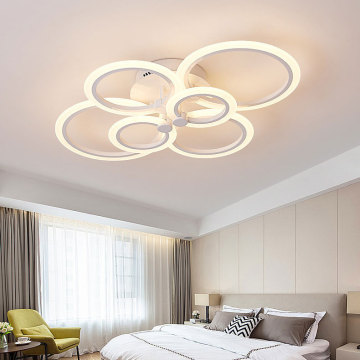 맞춤형 로고 장식 LED 천장 조명 -8 반지 LED 펜던트
