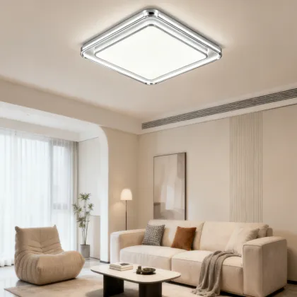 Flat panel ceiling lighting