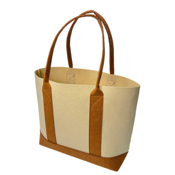Factory Direct New Luxury Design Casual Felt Tote Handbag for Women